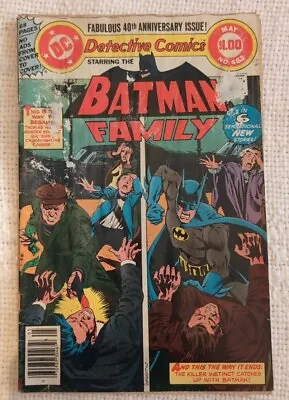 Buy Detective Comics Vol 1 483 1979 1st Maxie Zeus DC Comics Poor Condition SEE PICS • 4.91£