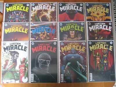 Buy Mister Miracle Vol. 4 #1 - 12 - DC Comics, Oct 2017 - Jan 2019 (Full Set) • 15.99£