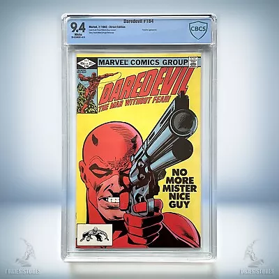 Buy Daredevil #184 (Marvel Comics 1982) CBCS 9.6 Iconic Frank Miller Cover | Not CGC • 65£
