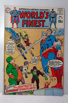 Buy 1969 World's Finest #190 - FN+ 6.5 - Superman, Batman • 10.28£