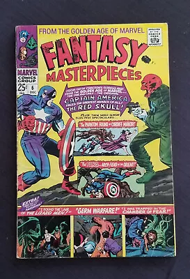 Buy Marvel Fantasy Masterpieces #6  Captain America Red Skull (Dec 1966 Marvel) 138 • 5.56£