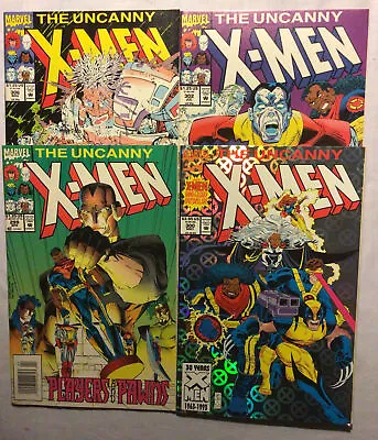 Buy The Uncanny X-Men. #299. #300. #302. #306. 1993. Marvel Comics. • 12£