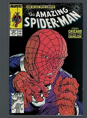 Buy Marvel Comics Amazing Spiderman 307 1988 N/Mint 9.2 Chameleon • 25.99£