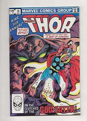 Buy The Mighty Thor King-Size Annual #10 (1982) 1st App Demigorge High Grade NM 9.4 • 22.87£