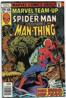 Buy Marvel Team-up#68 Vf 1978 Man-thing Bronze Age Comics • 27.66£