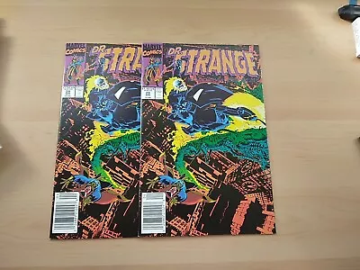 Buy Dr. Strange Sorcerer Supreme #28 (marvel 1991) Newsstand Lot (x2) Ghost Rider  • 2.37£