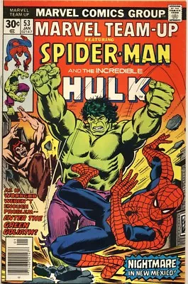 Buy MARVEL TEAM UP #53 1977 NM- 9.2 Spider-Man & Hulk 1ST JOHN BYRNE X-MEN • 35.57£