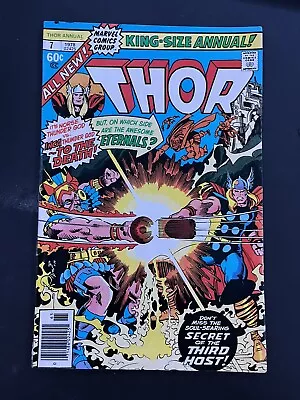 Buy Thor King Size Annual #7 1978 Early Eternals Appear; 1st Inca ThunderGod • 7.92£