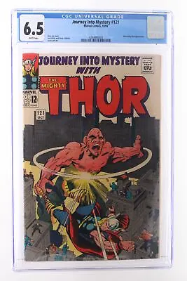 Buy Journey Into Mystery #121 - Marvel Comics 1965 CGC 6.5 Absorbing Man Appearance. • 95.62£