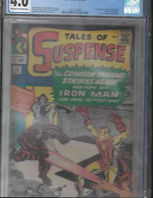 Buy Tales Of Suspense #52 Cgc 4.0 - 1st Black Widow - Major Key  - White/cream Pages • 552.63£