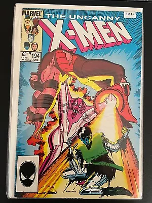 Buy Uncanny X-Men Vol.1 #194 1985 High Grade 9.2 Marvel Comic Book D38-13 • 9.45£