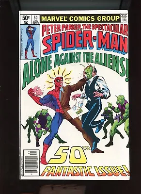Buy 1981 Marvel,   Spectacular Spider-Man   # 50, Smuggler & White Tiger, VF, BX87 • 7.52£