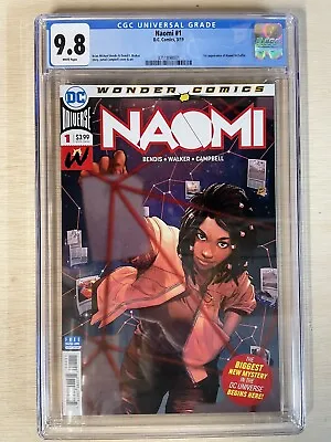 Buy NAOMI 1 1st Print A Cover - 1st Appearance Naomi - CGC 9.8 • 56.16£