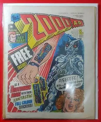 Buy 2000AD Prog 2 1st Appearance Of Judge Dredd 5 3 77 1977 1st Print Comic (set . . • 600£