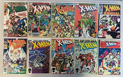 Buy Uncanny X-Men Annual #3-15 Complete Run Marvel 1979 Lot Of 14 VF-NM • 212.65£