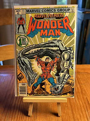 Buy Marvel Premiere #55 Wonder Man 1st Solo Story 1980 Newsstand Mid Grade • 7.11£