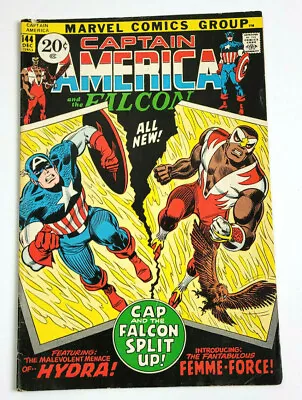 Buy Captain America  #144 - (1971) 1st New Falcon Costume • 23.79£