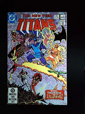 Buy The New Teen Titans #32; Vol 1, 1st App Thunder & Lightning, George Perez, Marv • 3.15£