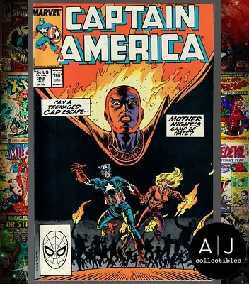 Buy Captain America #356 NM- 9.2 Marvel Comics 1989 • 3.16£
