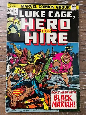 Buy Luke Cage, Hero For Hire #5, Very Good, Don't Mess With Black Mariah! • 20.59£