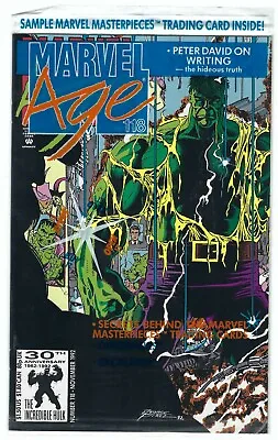 Buy Marvel Age 118 NM 9.4 Factory Sealed Incredible Hulk 1992 • 3.15£