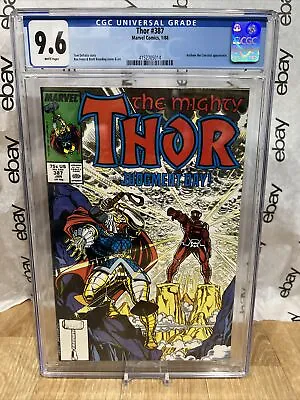 Buy Thor #387 CGC 9.6 1st Cameo Of Exitar The Executioner GET IT NOW New Slab • 47.96£