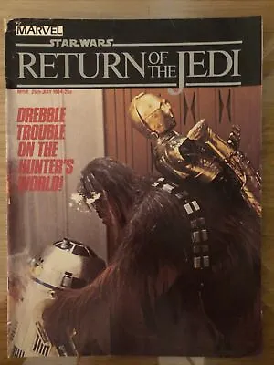 Buy Return Of The Jedi (Star Wars) #58 - July 25 1984 - Bagged - See Photos • 3.97£