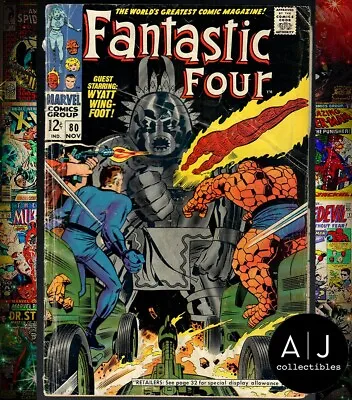 Buy Fantastic Four #80 GD/VG 3.0 1968 • 6.29£