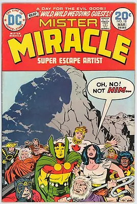Buy Mister Miracle (1971) #18 FN 6.0 Marriage Of Big Barda And Mister Miracle • 6.29£