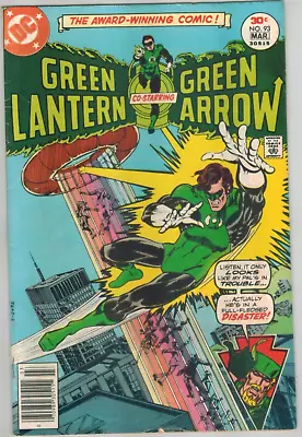 Buy Green Lantern & Green Arrow 93 War Vs The World-Builders!  Fine  1977  DC Comic • 3.98£