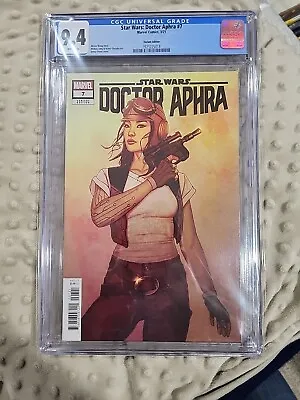 Buy Star Wars Doctor Aphra #7 1:25 Variant Cgc Graded 9.4 Marvel Comics 2023 • 98.75£