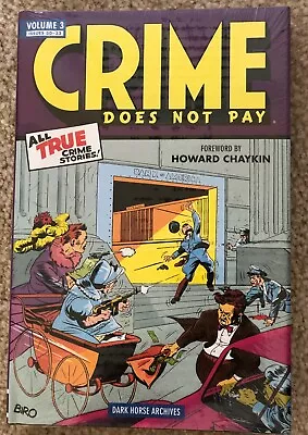 Buy Crime Does Not Pay Archives Volume 3, SEALED,Dark Horse Comics Hardcover, Biro  • 18.14£