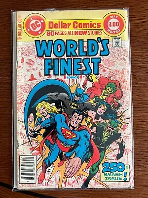 Buy World's Finest #250 May 1978 Wonder Woman Batman 80 Page Giant Black Canary • 8.69£