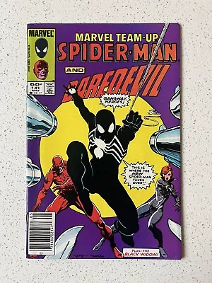 Buy Marvel Team-Up #141 NEWSSTAND! Second Appearance Of Spider-Man Black Costume 🔥 • 27.98£