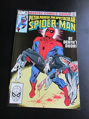 Buy The Spectacular Spider-Man # 76 1st Series Mar 1983 Very Fine + ( VF+ ) Copy • 10£