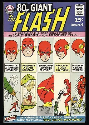 Buy 80 Page Giant #4 VF+ 8.5 Flash Reprints! Infantino/Anderson Cover Art! • 59.96£