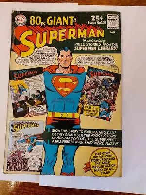 Buy Superman 183 80 Page Giant  • 25£