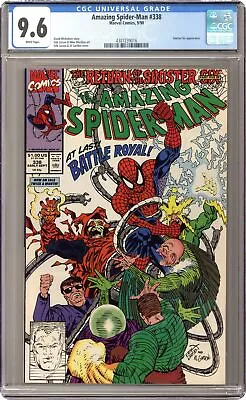 Buy Amazing Spider-Man #338 CGC 9.6 1990 4387239016 • 61.56£