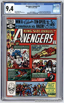 Buy Avengers Annual #10 ~ CGC 9.4 ~ 1st App. Of Rogue & Madelyn Pryor • 118.37£