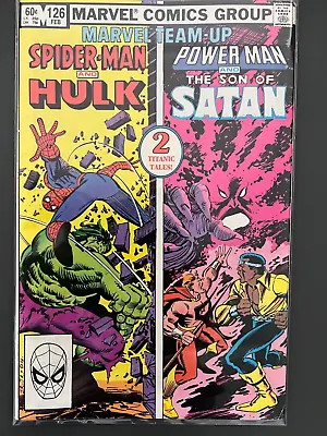 Buy Marvel Team-Up #126 Marvel Comics Spider-Man & Hulk Power Man & Son Of Satan • 4.95£
