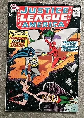 Buy JUSTICE LEAGUE OF AMERICA 31 (Silver Age JLA Series, Hawkman Joins) 1964 • 118.54£