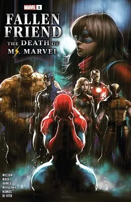 Buy Fallen Friend: The Death Of Ms. Marvel #1 7/12/23 Marvel Comics 1st Print • 2.79£