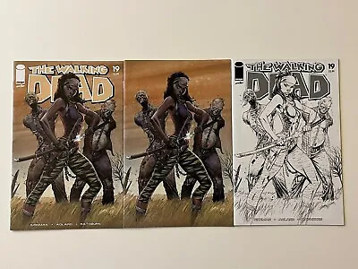 Buy Walking Dead #19 15th Annv Blind Bag J. Scott Campbell Set Of 3 Comics Image • 45£