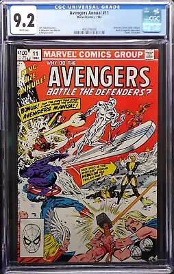 Buy Avengers Annual #11 - Cgc 9.2 (1982) • 29.64£