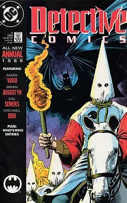 Buy Detective Comics Annual #2 1989 KKK Cover NM • 9.59£