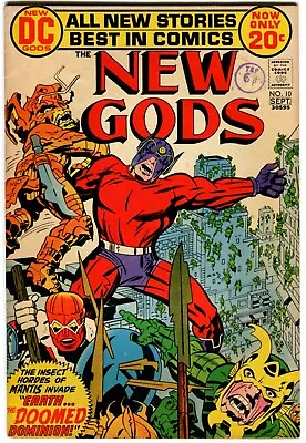 Buy The New Gods #10 Jack Kirby Cover/Art Orion Lightray Mantis 1972 DC Comics • 14.99£