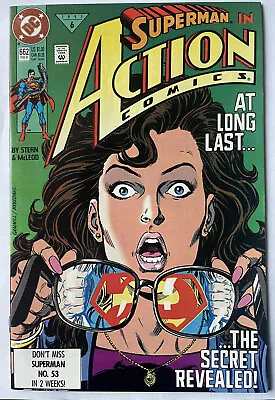 Buy Action Comics #662 1st Time Clark Kent Reveals To Lois Lane That He Is Superman! • 2.40£