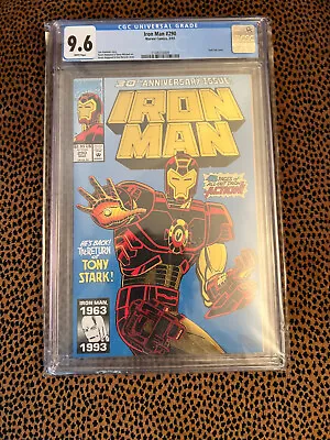 Buy Iron Man #290 CGC 9.6 Gold Foil Cover • 100.51£