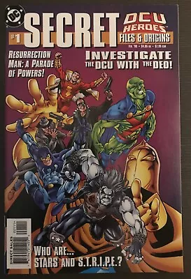 Buy DC Heroes Secret Files Origins #1 Comic Book First Stars And Stripe 1999 0 • 35.94£