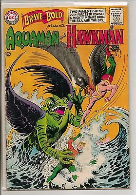 Buy DC Comics Brave & Bold #51 January 1964 Aquaman & Hawkman G+ • 22.50£